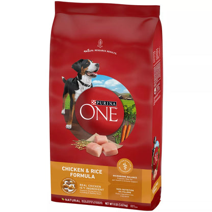 Purina ONE Smartblend Natural Dry Dog Food with Chicken & Rice