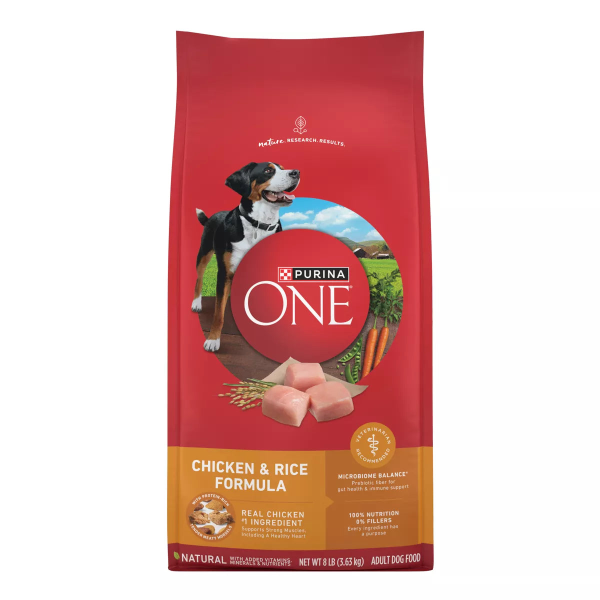 Purina ONE Smartblend Natural Dry Dog Food with Chicken & Rice
