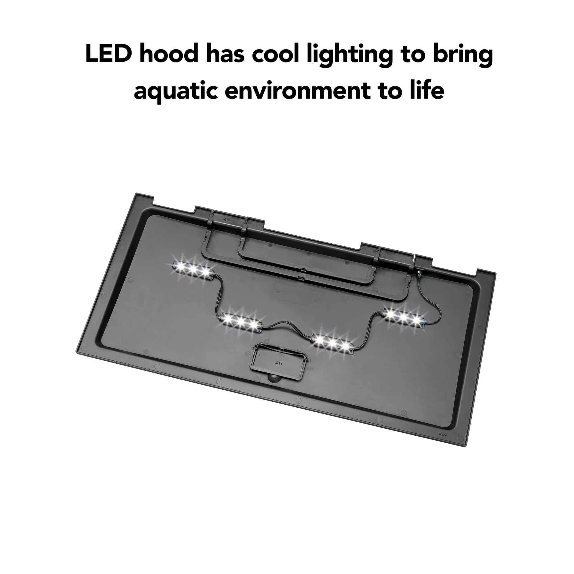 Aquarium Fish Tank Starter Kit with LED Lighting 20-Gal